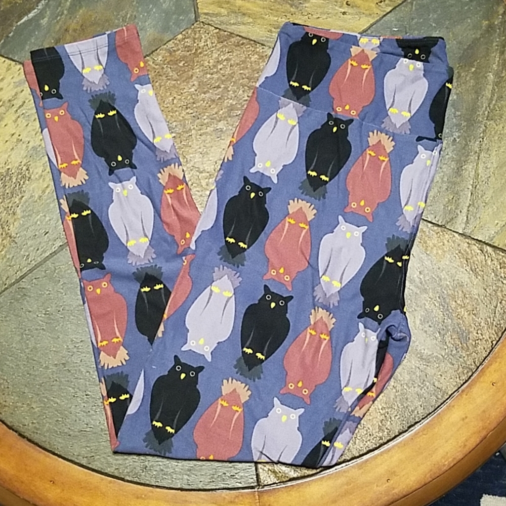 LuLaRoe TC Owl Leggings